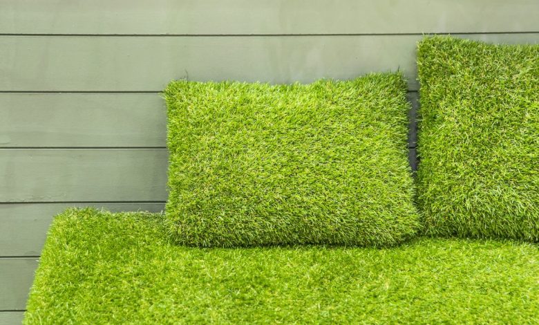 fake grass cushions – 8 unusual uses of fake grass – The Digital Boy