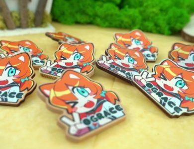 The Art of Personal E Printed Notebooks from Vograce – Nature's Artistry: Custom Wooden Pins by Vograce – The Digital Boy