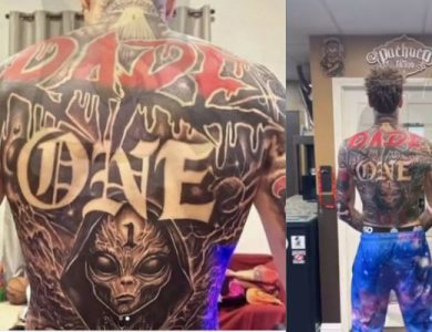 LaMelo Ball 1 1 – LaMelo Ball Reveals His New Back Tattoo, Fans and Netizens Remain Unimpressed – The Digital Boy